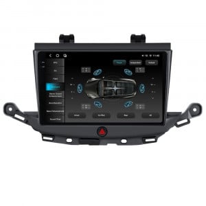 Navigatie dedicata cu Android Opel Astra K 2015 - 2021 sedan, 12GB RAM, Radio GPS Dual Zone, Display 2K QLED 9.5" Touchscreen, Internet Wi-Fi si slot SIM 4G, Bluetooth, MirrorLink, USB, Waze 98615