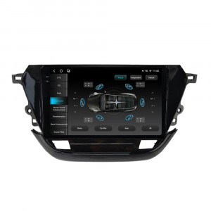 Navigatie dedicata cu Android Opel Corsa F dupa 2019, 12GB RAM, Radio GPS Dual Zone, Display 2K QLED 9.5" Touchscreen, Internet Wi-Fi si slot SIM 4G, Bluetooth, MirrorLink, USB, Waze 99125