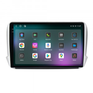 Navigatie dedicata cu Android Peugeot 2008 I 2013 - 2019, 12GB RAM, Radio GPS Dual Zone, Display 2K QLED 10.36" Touchscreen, Internet Wi-Fi si slot SIM 4G, Bluetooth, MirrorLink, USB, Waze 96005