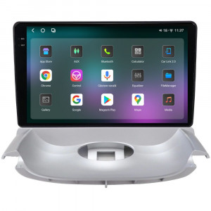 Navigatie dedicata cu Android Peugeot 206 1998 - 2009, 12GB RAM, Radio GPS Dual Zone, Display 2K QLED 9.5'' Touchscreen, Internet Wi-Fi si slot SIM 4G, Bluetooth, MirrorLink, USB, Waze 97405