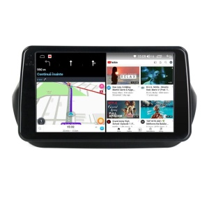 Navigatie dedicata cu Android Peugeot Bipper 2008 - 2018, 4GB RAM, Radio GPS Dual Zone, Display HD QLED 9" Touchscreen, Internet Wi-Fi si slot SIM 4G, Bluetooth, MirrorLink, USB 100270275