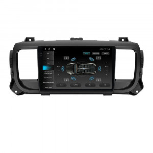 Navigatie dedicata cu Android Peugeot Expert dupa 2016, 12GB RAM, Radio GPS Dual Zone, Display 2K QLED 9.5" Touchscreen, Internet Wi-Fi si slot SIM 4G, Bluetooth, MirrorLink, USB, Waze 98465