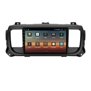 Navigatie dedicata cu Android Peugeot Expert dupa 2016, 4GB RAM, Radio GPS Dual Zone, Display HD QLED 9" Touchscreen, Internet Wi-Fi si slot SIM 4G, Bluetooth, MirrorLink, USB 100255785