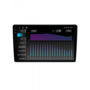Navigatie dedicata cu Android Peugeot Partner 2008 - 2018, 12GB RAM, Radio GPS Dual Zone, Display 2K QLED 9.5" Touchscreen, Internet Wi-Fi si slot SIM 4G, Bluetooth, MirrorLink, USB, Waze 98455