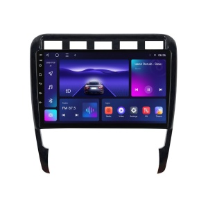 Navigatie dedicata cu Android Porsche Cayenne 2002 - 2010, 2GB RAM, Radio GPS Dual Zone, Display HD QLED 9" Touchscreen, Internet Wi-Fi si slot SIM 4G, Bluetooth, MirrorLink, USB 100257525