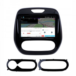 Navigatie dedicata cu Android Renault Captur I 2013 - 2020, 8GB RAM, Radio GPS Dual Zone, Display 2K QLED 9.5" Touchscreen, Internet Wi-Fi si slot SIM 4G, Bluetooth, MirrorLink, USB, Waze 112455