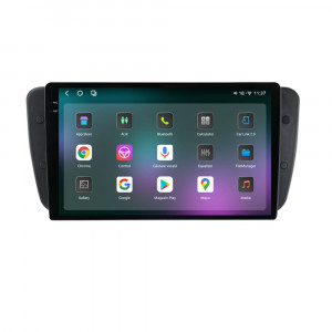 Navigatie dedicata cu Android Seat Ibiza IV 2008 - 2013, 12GB RAM, Radio GPS Dual Zone, Display 2K QLED 9.5" Touchscreen, Internet Wi-Fi si slot SIM 4G, Bluetooth, MirrorLink, USB, Waze 96095