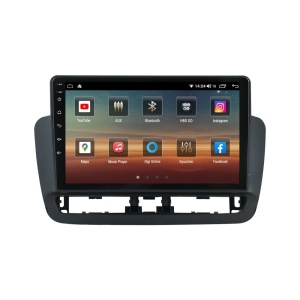 Navigatie dedicata cu Android Seat Ibiza IV 2014 - 2017, 8GB RAM, Radio GPS Dual Zone, Display HD QLED 9" Touchscreen, Internet Wi-Fi si slot SIM 4G, Bluetooth, MirrorLink, USB 100002895