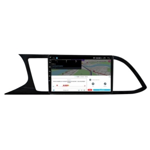 Navigatie dedicata cu Android Seat Leon 5F 2013 - 2020, 2GB RAM, Radio GPS Dual Zone, Display HD QLED 9" Touchscreen, Internet Wi-Fi si slot SIM 4G, Bluetooth, MirrorLink, USB 100291005