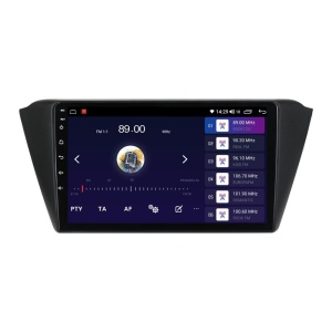Navigatie dedicata cu Android Skoda Fabia III 2014 - 2021, 4GB RAM, Radio GPS Dual Zone, Display HD QLED 9" Touchscreen, Internet Wi-Fi si slot SIM 4G, Bluetooth, MirrorLink, USB 100251195
