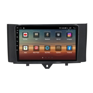 Navigatie dedicata cu Android Smart Fortwo 2011 - 2014, 4GB RAM, Radio GPS Dual Zone, Display HD QLED 9" Touchscreen, Internet Wi-Fi si slot SIM 4G, Bluetooth, MirrorLink, USB 100252815