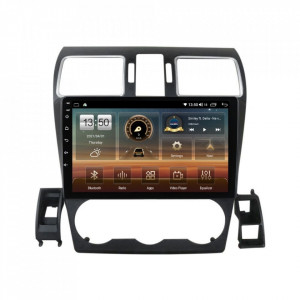 Navigatie dedicata cu Android Subaru Impreza / XV / WRX 2012 - 2017, 8GB RAM, Radio GPS Dual Zone, Display HD QLED 9" Touchscreen, Internet Wi-Fi si slot SIM 4G, Bluetooth, MirrorLink, USB