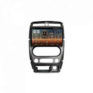 Navigatie dedicata cu Android Suzuki Jimny 2005 - 2018, 8GB RAM, Radio GPS Dual Zone, Display HD QLED 9" Touchscreen, Internet Wi-Fi si slot SIM 4G, Bluetooth, MirrorLink, USB