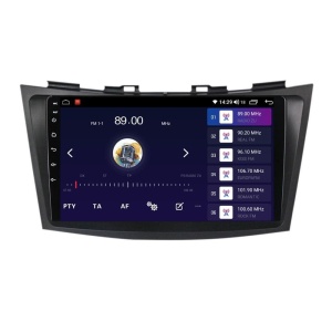 Navigatie dedicata cu Android Suzuki Swift IV 2010 - 2017, 4GB RAM, Radio GPS Dual Zone, Display HD QLED 9" Touchscreen, Internet Wi-Fi si slot SIM 4G, Bluetooth, MirrorLink, USB 100252875