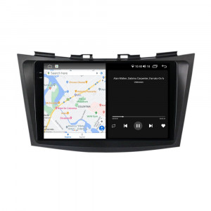 Navigatie dedicata cu Android Suzuki Swift IV 2010 - 2017, 8GB RAM, Radio GPS Dual Zone, Display 2K QLED 9.5" Touchscreen, Internet Wi-Fi si slot SIM 4G, Bluetooth, MirrorLink, USB, Waze 107125