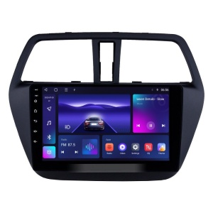 Navigatie dedicata cu Android Suzuki SX4 S-Cross dupa 2013, 4GB RAM, Radio GPS Dual Zone, Display HD IPS 9" Touchscreen, Internet Wi-Fi, Bluetooth, MirrorLink, USB