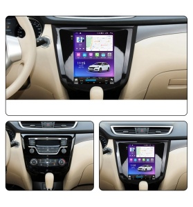Navigatie dedicata cu Android tip tesla Nissan Qashqai II 2014 - 2021, 8GB RAM, Radio GPS Dual Zone, Touchscreen IPS 9.7" HD, Internet Wi-Fi si slot SIM 4G, Bluetooth, MirrorLink, USB 100007795