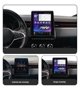 Navigatie dedicata cu Android tip tesla Renault Captur II dupa 2020, 1GB RAM, Radio GPS Dual Zone, Touchscreen IPS 9.7" HD, Internet Wi-Fi, Bluetooth, MirrorLink, USB 100000985
