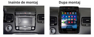 Navigatie dedicata cu Android tip tesla VW Touareg 7P 2010 - 2018, 1GB 88105