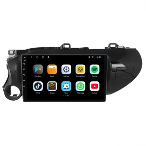 Navigatie dedicata cu Android Toyota Hilux VIII dupa 2015, 4GB RAM, Radio GPS Dual Zone, Display HD IPS 10" Touchscreen, Internet Wi-Fi, Bluetooth, MirrorLink, USB - Img 4