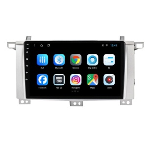 Navigatie dedicata cu Android Toyota Land Cruiser J100 2002 - 2008, 1GB RAM, Radio GPS Dual Zone, Display HD IPS 9" Touchscreen, Internet Wi-Fi, Bluetooth, MirrorLink, USB 100488765