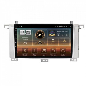 Navigatie dedicata cu Android Toyota Land Cruiser J100 2002 - 2008, 8GB RAM, Radio GPS Dual Zone, Display HD QLED 9" Touchscreen, Internet Wi-Fi si slot SIM 4G, Bluetooth, MirrorLink, USB