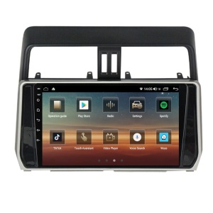 Navigatie dedicata cu Android Toyota Land Cruiser Prado J150 dupa 2017, 4GB RAM, Radio GPS Dual Zone, Display HD QLED 10" Touchscreen, Internet Wi-Fi si slot SIM 4G, Bluetooth, MirrorLink, USB 100253745