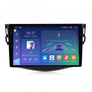 Navigatie dedicata cu Android Toyota Rav4 III 2005 - 2013, 8GB RAM, Radio GPS Dual Zone, Display 2K QLED 9.5" Touchscreen, Internet Wi-Fi si slot SIM 4G, Bluetooth, MirrorLink, USB, Waze 105985
