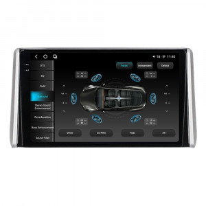 Navigatie dedicata cu Android Toyota Rav4 V dupa 2018, 12GB RAM, Radio GPS Dual Zone, Display 2K QLED 10.36" Touchscreen, Internet Wi-Fi si slot SIM 4G, Bluetooth, MirrorLink, USB, Waze 98705
