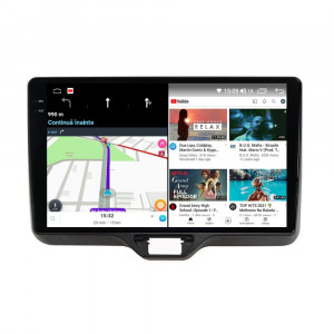 Navigatie dedicata cu Android Toyota Yaris P21 dupa 2020, 12GB RAM, Radio GPS Dual Zone, Display 2K QLED 10.36" Touchscreen, Internet Wi-Fi si slot SIM 4G, Bluetooth, MirrorLink, USB, Waze 99855