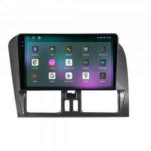 Navigatie dedicata cu Android Volvo XC60 I 2014 - 2017, 12GB RAM, Radio GPS Dual Zone, Display 2K QLED 9.5" Touchscreen, Internet Wi-Fi si slot SIM 4G, Bluetooth, MirrorLink, USB, Waze 96415