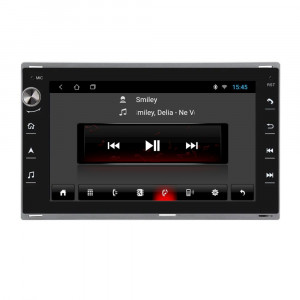 Navigatie dedicata cu Android VW Fox 2003 - 2016, 2GB RAM, Radio GPS Dual Zone, Display HD 7" Touchscreen, Internet WiFi, Bluetooth, MirrorLink, USB, Waze 88915