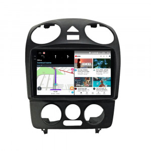 Navigatie dedicata cu Android VW New Beetle 2004 - 2011, 4GB RAM, Radio GPS Dual Zone, Display 2K QLED 9.5" Touchscreen, Internet Wi-Fi si slot SIM 4G, Bluetooth, MirrorLink, USB, Waze 109615