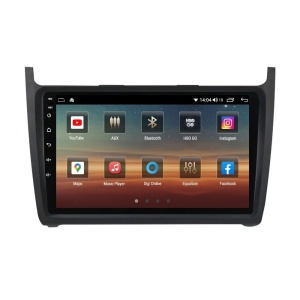 Navigatie dedicata cu Android VW Polo 6R 2009 - 2018, 4GB RAM, Radio GPS Dual Zone, Display HD QLED 9" Touchscreen, Internet Wi-Fi si slot SIM 4G, Bluetooth, MirrorLink, USB 100251495