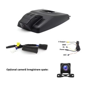 Camera DVR inregistrare trafic dedicata Toyota Rav4 V 2022 - 2025, 4K 3840x2160, Night Vision, Wi-Fi - Img 3