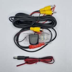 Camera marsarier dedicata BMW Seria 5 (E39) 1995 - 2003 tip lampa numar, AHD 720P, Night Vision, rezistenta la apa si praf, cablu video 6m 100008766