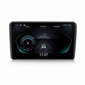 Navigatie dedicata cu Android Audi A3 (8P1) 2003 - 2013, 12GB RAM, Radio GPS Dual Zone, Display 2K QLED 9.5" Touchscreen, Internet Wi-Fi si slot SIM 4G, Bluetooth, MirrorLink, USB, Waze 95526