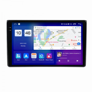 Navigatie dedicata cu Android Audi A4 (B6, B7) 2000 - 2008, 4GB RAM, Radio GPS Dual Zone, Display 2K QLED 9.5" Touchscreen, Internet Wi-Fi si slot SIM 4G, Bluetooth, MirrorLink, USB, Waze 103846