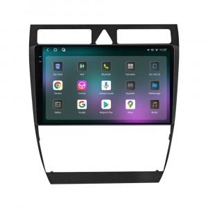 Navigatie dedicata cu Android Audi A6 (C5) 1997 - 2005, 12GB RAM, Radio GPS Dual Zone, Display 2K QLED 9.5" Touchscreen, Internet Wi-Fi si slot SIM 4G, Bluetooth, MirrorLink, USB, Waze 95536