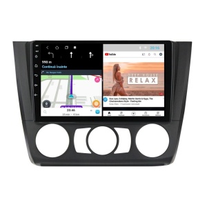 Navigatie dedicata cu Android BMW Seria 1 (E81 / E87) 2007 - 2013, clima manuala, 2GB RAM, Radio GPS Dual Zone, Display HD IPS 9" Touchscreen, Internet Wi-Fi, Bluetooth, MirrorLink, USB 100510086