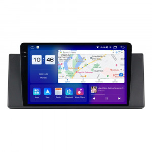 Navigatie dedicata cu Android BMW Seria 5 (E39) 1995 - 2003, 8GB RAM, Radio GPS Dual Zone, Display 2K QLED 9.5" Touchscreen, Internet Wi-Fi si slot SIM 4G, Bluetooth, MirrorLink, USB, Waze 106286