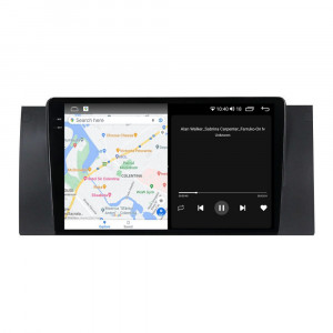 Navigatie dedicata cu Android BMW X5 (E53) 2000 - 2006, 8GB RAM, Radio GPS Dual Zone, Display 2K QLED 9.5" Touchscreen, Internet Wi-Fi si slot SIM 4G, Bluetooth, MirrorLink, USB, Waze 106296