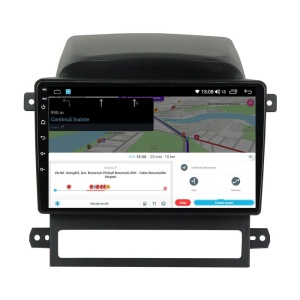 Navigatie dedicata cu Android Chevrolet Captiva 2006 - 2011, 4GB RAM, Radio GPS Dual Zone, Display HD QLED 9" Touchscreen, Internet Wi-Fi si slot SIM 4G, Bluetooth, MirrorLink, USB 100291866