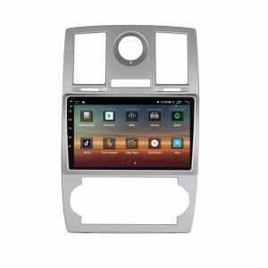 Navigatie dedicata cu Android Chrysler 300C 2004 - 2010, 4GB RAM, Radio GPS Dual Zone, Display HD QLED 9" Touchscreen, Internet Wi-Fi si slot SIM 4G, Bluetooth, MirrorLink, USB 100256046