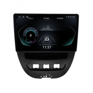 Navigatie dedicata cu Android Citroen C1 I 2005 - 2014, 12GB RAM, Radio GPS Dual Zone, Display 2K QLED 10.36" Touchscreen, Internet Wi-Fi si slot SIM 4G, Bluetooth, MirrorLink, USB, Waze 95936