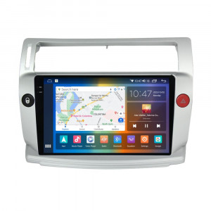 Navigatie dedicata cu Android Citroen C4 I 2004 - 2009, 8GB RAM, Radio GPS Dual Zone, Display 2K QLED 9.5" Touchscreen, Internet Wi-Fi si slot SIM 4G, Bluetooth, MirrorLink, USB, Waze 106336