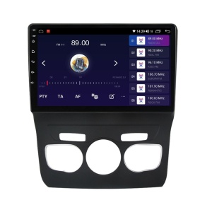 Navigatie dedicata cu Android Citroen C4 II 2009 - 2018, clima automata, 2GB RAM, Radio GPS Dual Zone, Display HD QLED 10" Touchscreen, Internet Wi-Fi si slot SIM 4G, Bluetooth, MirrorLink, USB 100255086