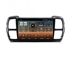 Navigatie dedicata cu Android Citroen C5 Aircross dupa 2018, 6GB RAM, Radio GPS Dual Zone, Display HD QLED 9" Touchscreen, Internet Wi-Fi si slot SIM 4G, Bluetooth, MirrorLink, USB