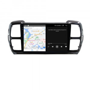 Navigatie dedicata cu Android Citroen C5 Aircross dupa 2018, 8GB RAM, Radio GPS Dual Zone, Display 2K QLED 9.5" Touchscreen, Internet Wi-Fi si slot SIM 4G, Bluetooth, MirrorLink, USB, Waze 108166