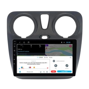 Navigatie dedicata cu Android Dacia Dokker dupa 2012, 2GB RAM, Radio GPS Dual Zone, Display HD IPS 9" Touchscreen, Internet Wi-Fi, Bluetooth, MirrorLink, USB 100530186